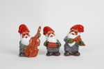 TOMTEFIGURER, ROLF BERG, 3 st, porslin, 1900-tal