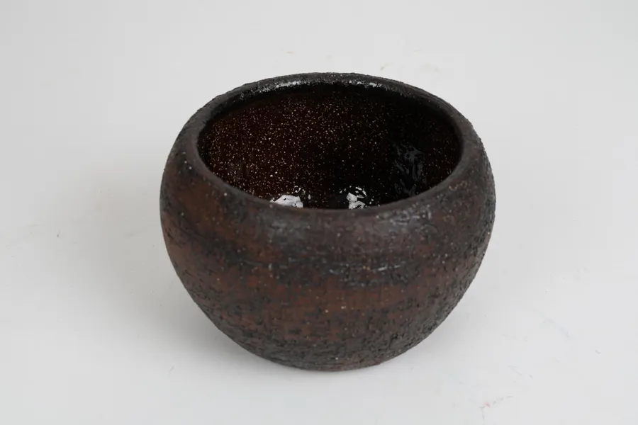 SKÅL, glaserat stengods, signerad, 1900-tal