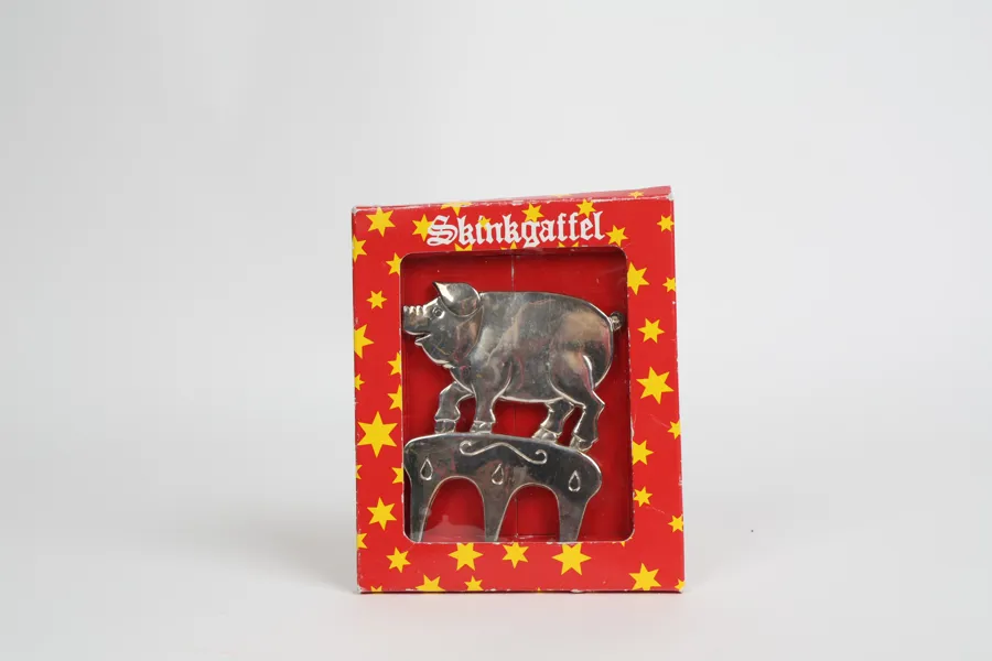 SKINKGAFFEL, metall, i originalförpackning, 1900-tal
