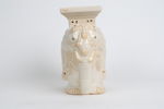 PIEDESTAL, elefant, glaserad keramik, 1900-tal