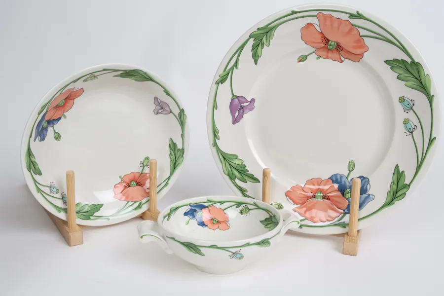SERVISDELAR, Villeroy & Boch, porslin