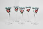 SNAPSGLAS, 5 st, Ulrica Hydman Vallien, Kosta Boda