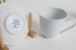 KAFFEKOPPAR MED FAT, 4 st, "Swedish Grace", Rörstrand