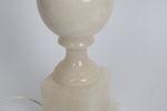 Bordslampa i onyx