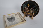 SAMLARTALLRIK, egyptiskt motiv med Osiris, porslin, 1990-tal