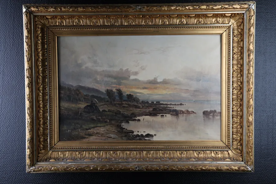 351 Oljemålning, "Walfridson 1880"