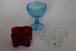 GLASFÖREMÅL, parti, Iittala.