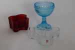 GLASFÖREMÅL, parti, Iittala.