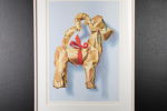 360 Litografi, Yrjö Edelmann "Wrapped Christmas Goat"