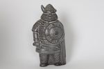 FIGURIN, viking, glaserad keramik, Upsala-Ekeby, 1900-talets andra hälft