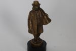 FIGURIN, brons, knalle, Borås, troligen 1900-tal.