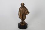 FIGURIN, brons, knalle, Borås, troligen 1900-tal.