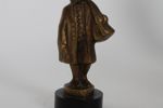 FIGURIN, brons, knalle, Borås, troligen 1900-tal.