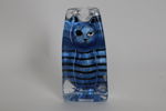 KATTFIGURINER, glas, Renate Stock, SEA Glasbruk.