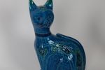 FIGURIN, katt, Aldo Londi, keramik, Bitossi, Italien, 1960-tal