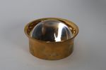 BORDSLUPP, glas och gulmetall, troligen 1900-tal.