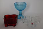 GLASFÖREMÅL, parti, Iittala.