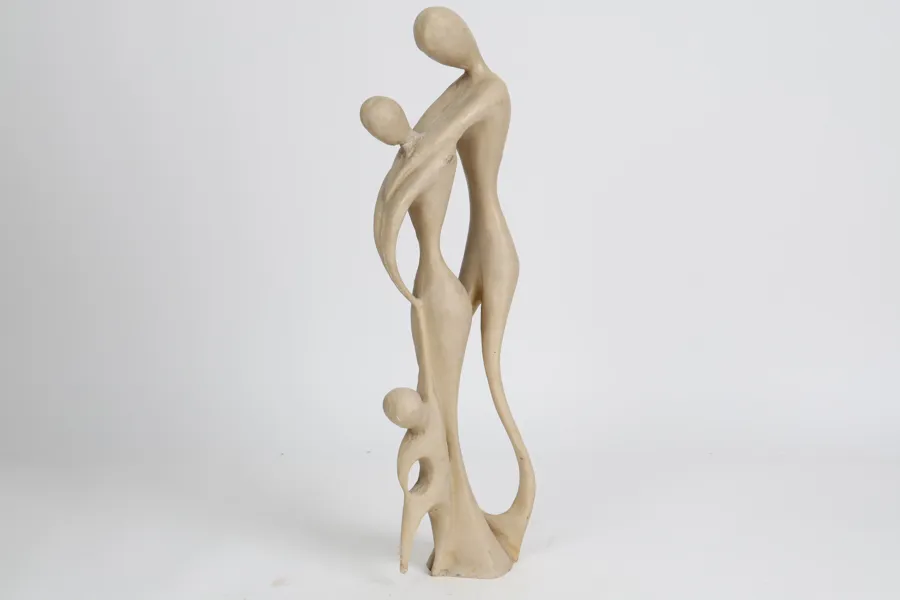 SKULPTUR,familj, 1900-tal